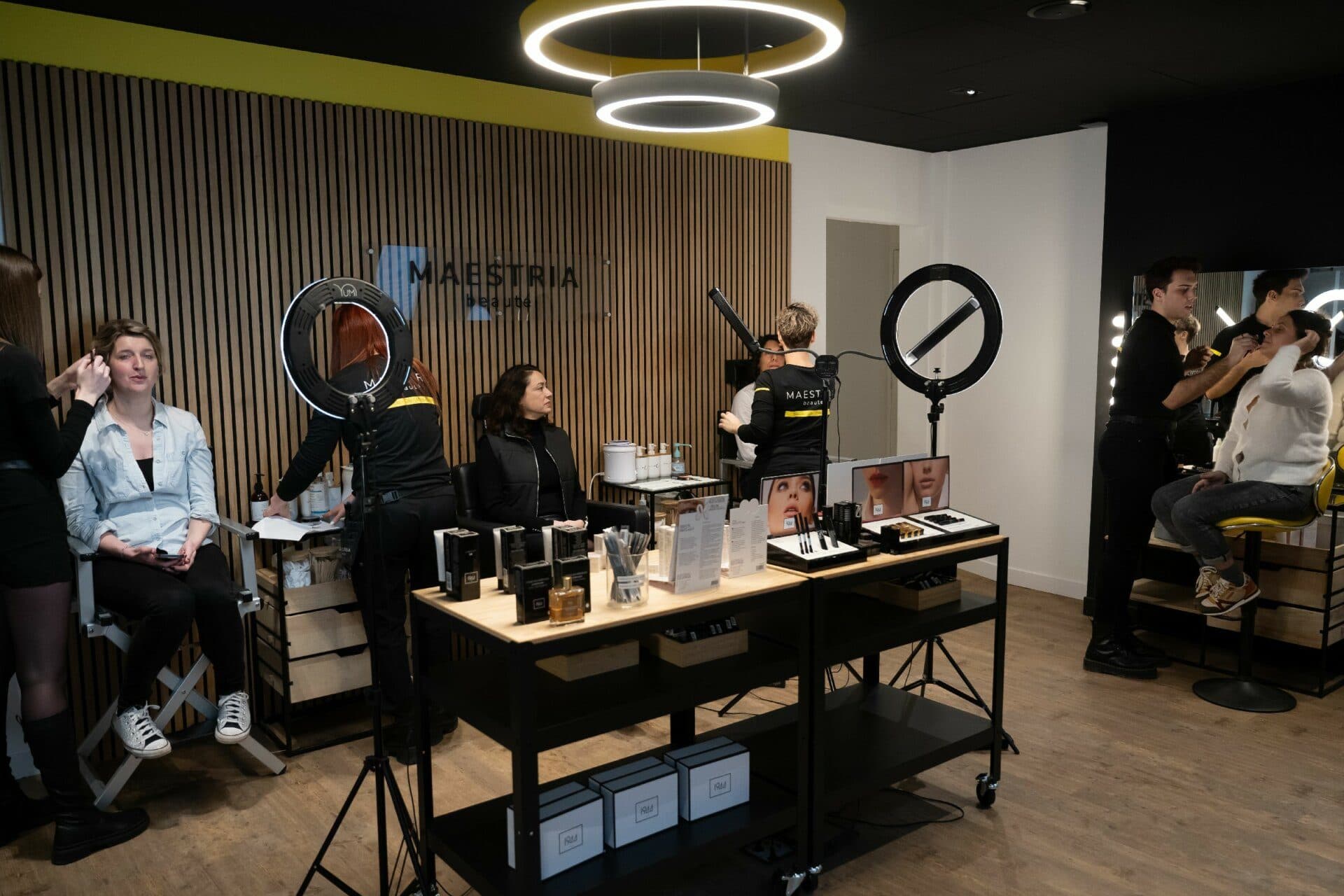 Vue d’ensemble du salon Maestria Beauté